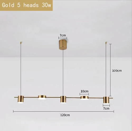 

Золотая люстра nomsun