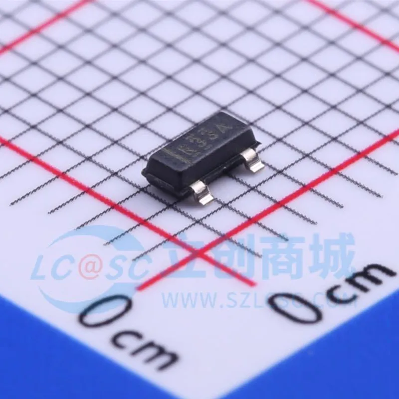 

10 шт., REF3312AIDBZR трафаретная печать R33A, контрольный чип напряжения, искусственная фотография