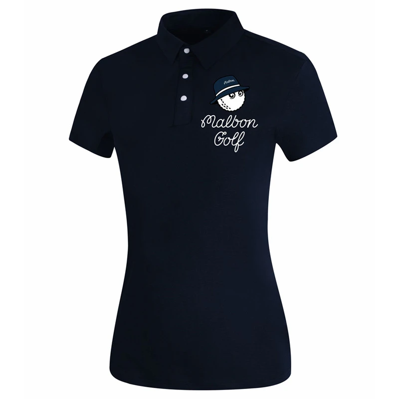 Golf clothing female spring and summer quick dry breathable stretch thin golf short sleeve tops