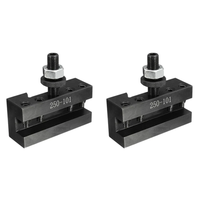 

2X 250-101 Turning And Facing Holder Quick Change Tool Post And Tool Holder Only Suitable For Piston Type