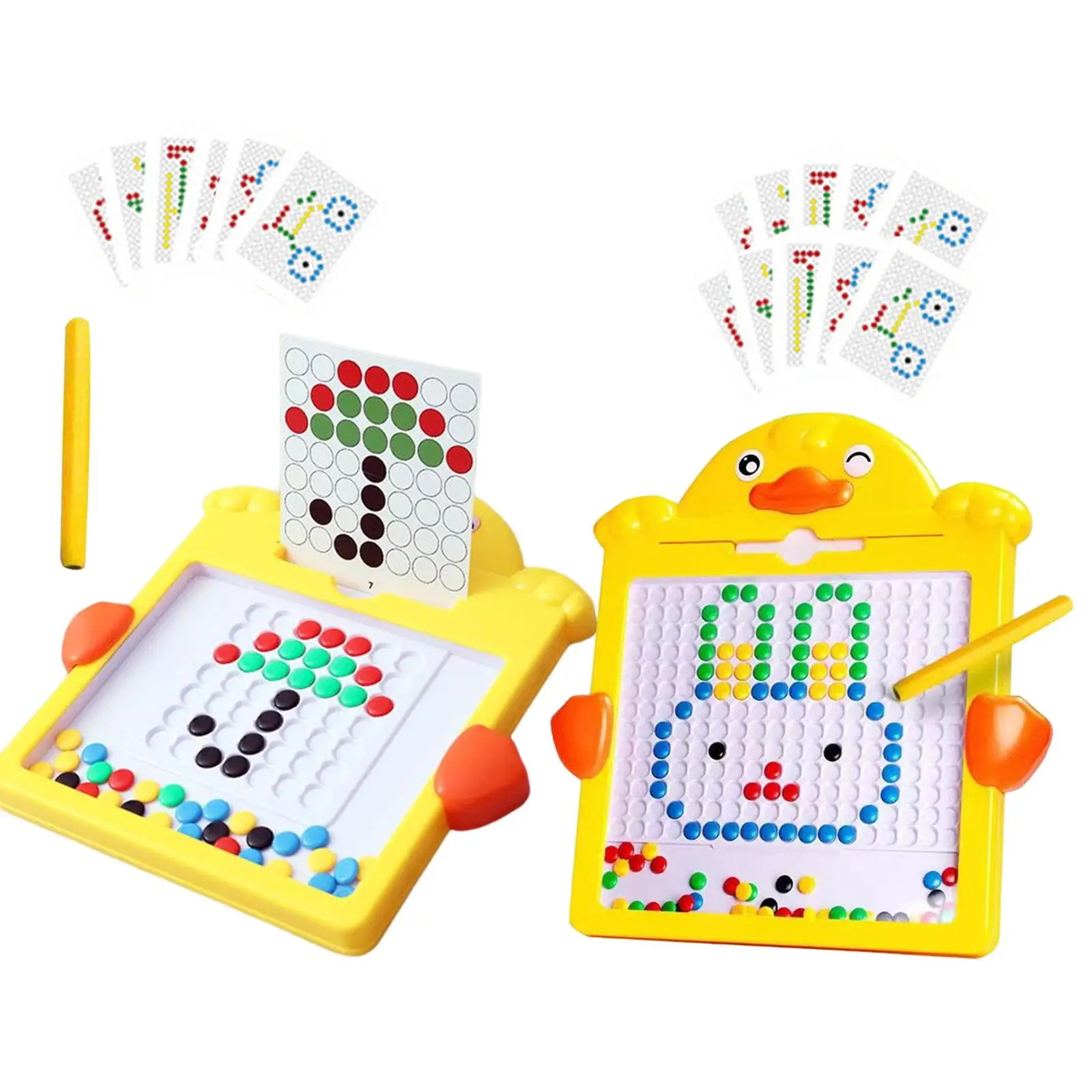 

Доска для рисования Монтессори, обучающая Дошкольная игрушка, доска для рисования с ручкой и бусинами для детей 3 4 5 6 7 +