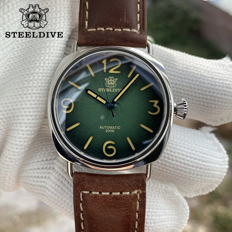 

STEELDIVE SD1936 Retro Mens Dive Watches Luxury Brand Sport Men Automatic Mechanical Watch 200m Waterproof Wristwatch NH35 Watch