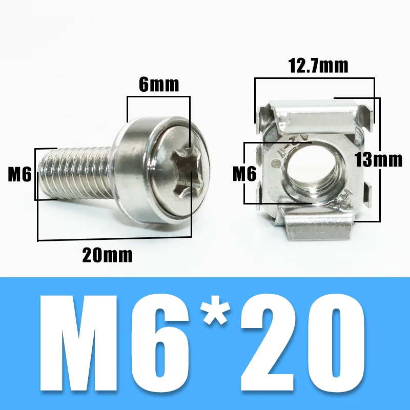 

Винты для шкафа из нержавеющей стали 304 M5x16 M6x16 мм