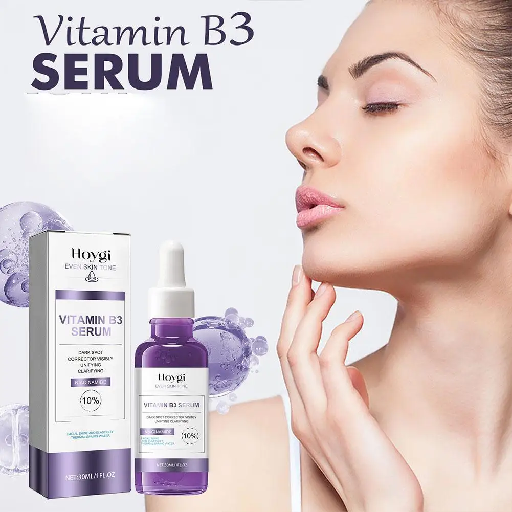 Эссенция для лица с витамином B3 корректор темных пятен осветляющая увлажняющая