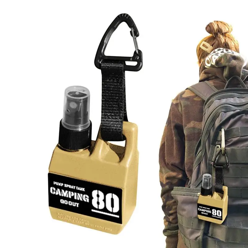 

Water Spray Bottle 80ml Small Mister Spray Bottle Travel Essentials Multi-functional Hair Spray Bottle Sprayer With Hook And