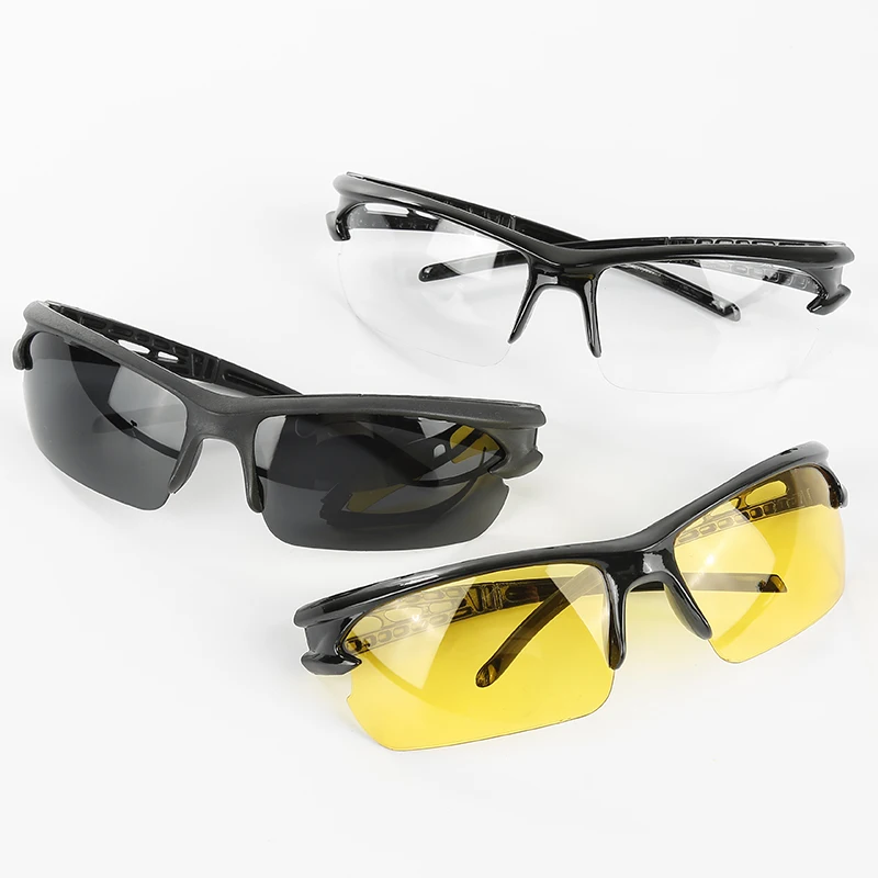 

Outdoor Riding Cycling Sunglasses Reflective Night Vision Anti-Glare Goggles Women Men UV400 Car Sunshade Plarization Sunglasses