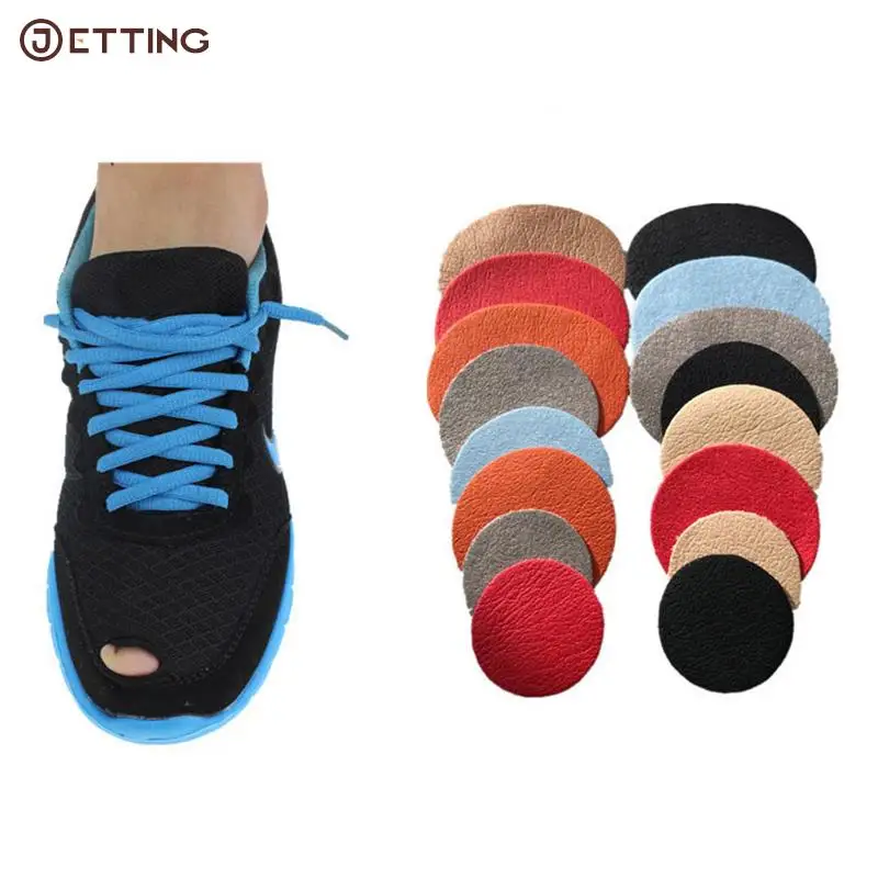 

6pcs Shoe Repair Mesh Worn Holes Shoes Repair Patches Heel Protector Sneakers Repair Sticker Shoe Heel Lining Anti-wear Heel Pad