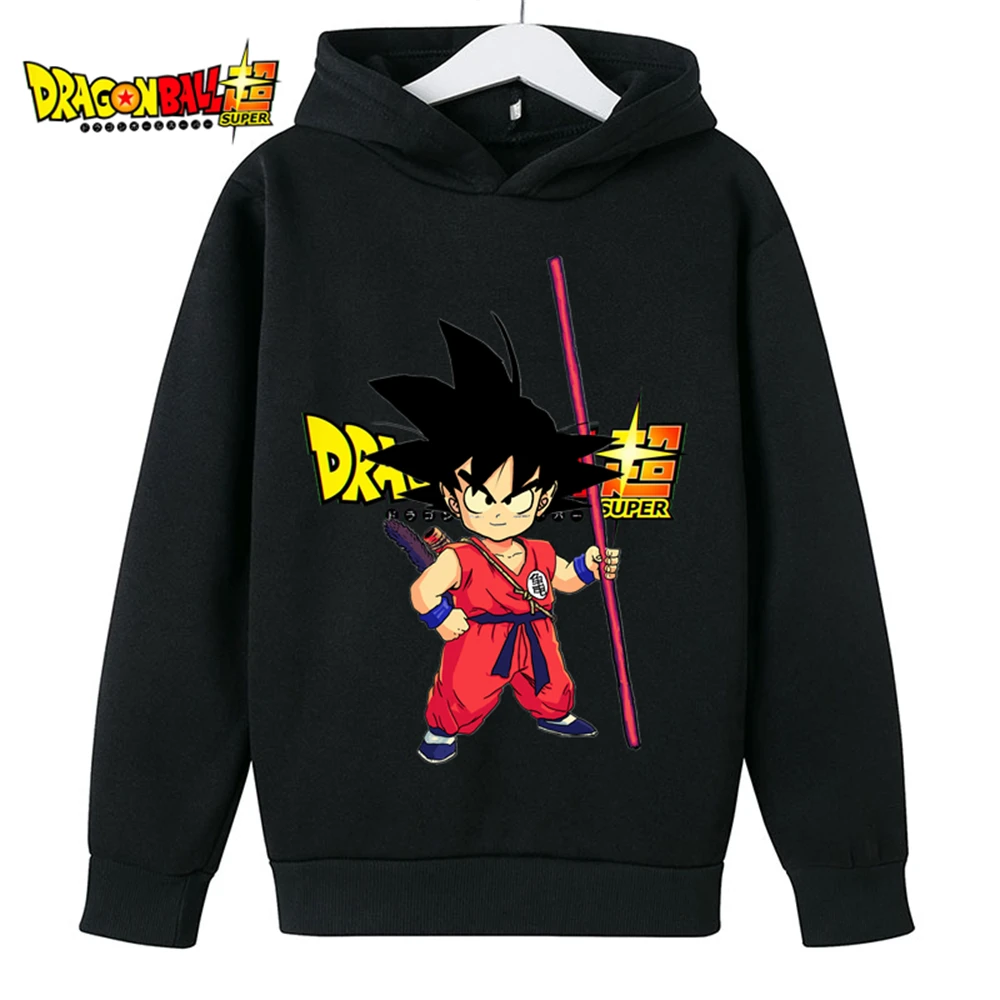 Dragon Ball Z Kids Goku Sweatshirts Baby Boys Clothes For 2023 Autumn New Children's Clothing Kids Hoodies Vegeta 3D Sweatshirt