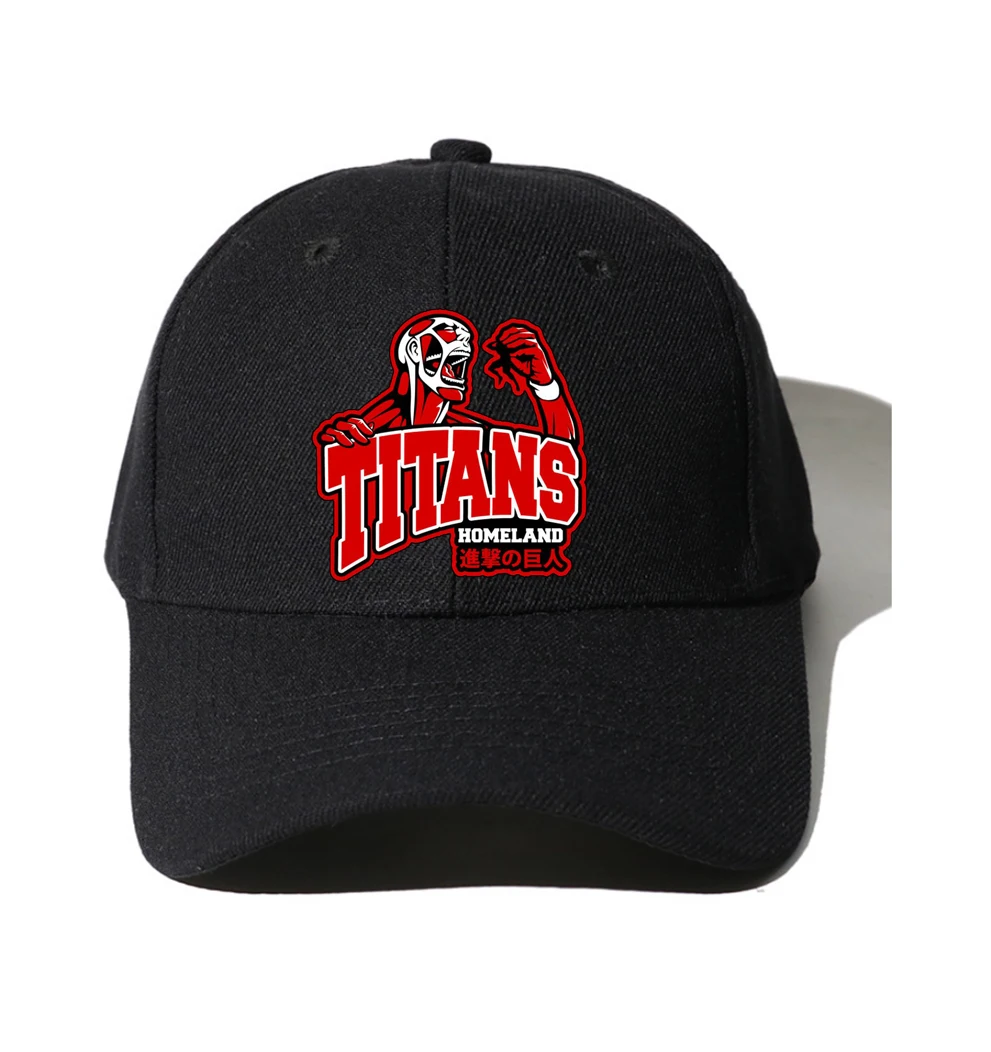 

Cartoon Baseball Cap Spring Autumn Men Snapback Dad Hat Teenagers Cartoon Hip Hop Caps Baseball Cap for aniem Attack on Titan