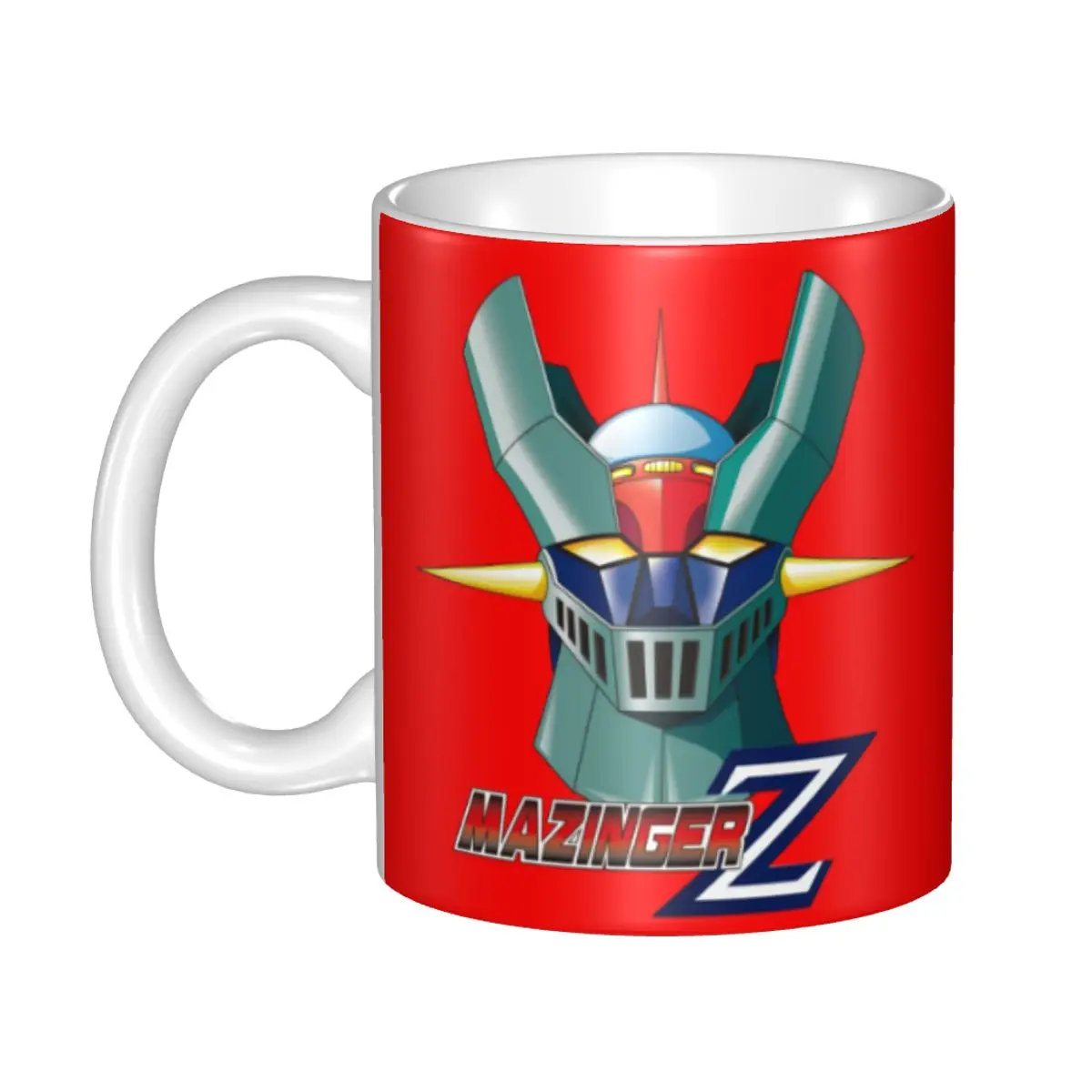 

Mazinger Z UFO Robot Mug Personalized Grendizer Anime Manga Ceramic Coffee Mug Cup Creative Present