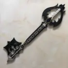 Новинка, платье большого размера с сердцами королевства, черный ключ, косплей, оружие, реквизит, игрушка, меч, детский подарок