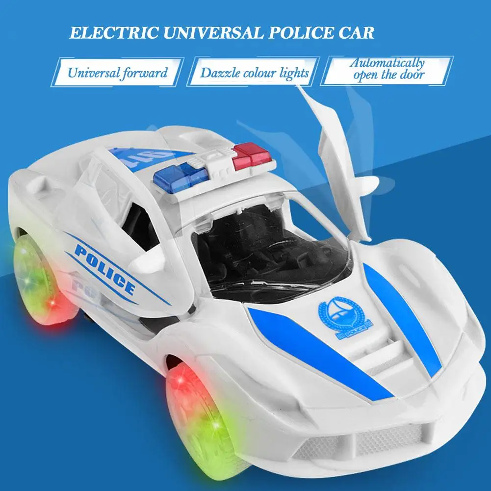 

Electronic Alarm Car Model Automatic Door Opening Gorgeous Lighting Sound Simulation Vehicle Toy Kids Children Presents