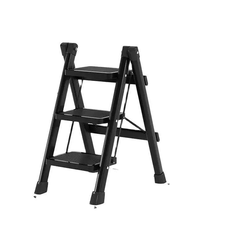Small Ladder Folding Multifunctional Herringbone Footstool Indoor Flower Stand Ladder Escalera Telescopica Plegable Envío Gratis