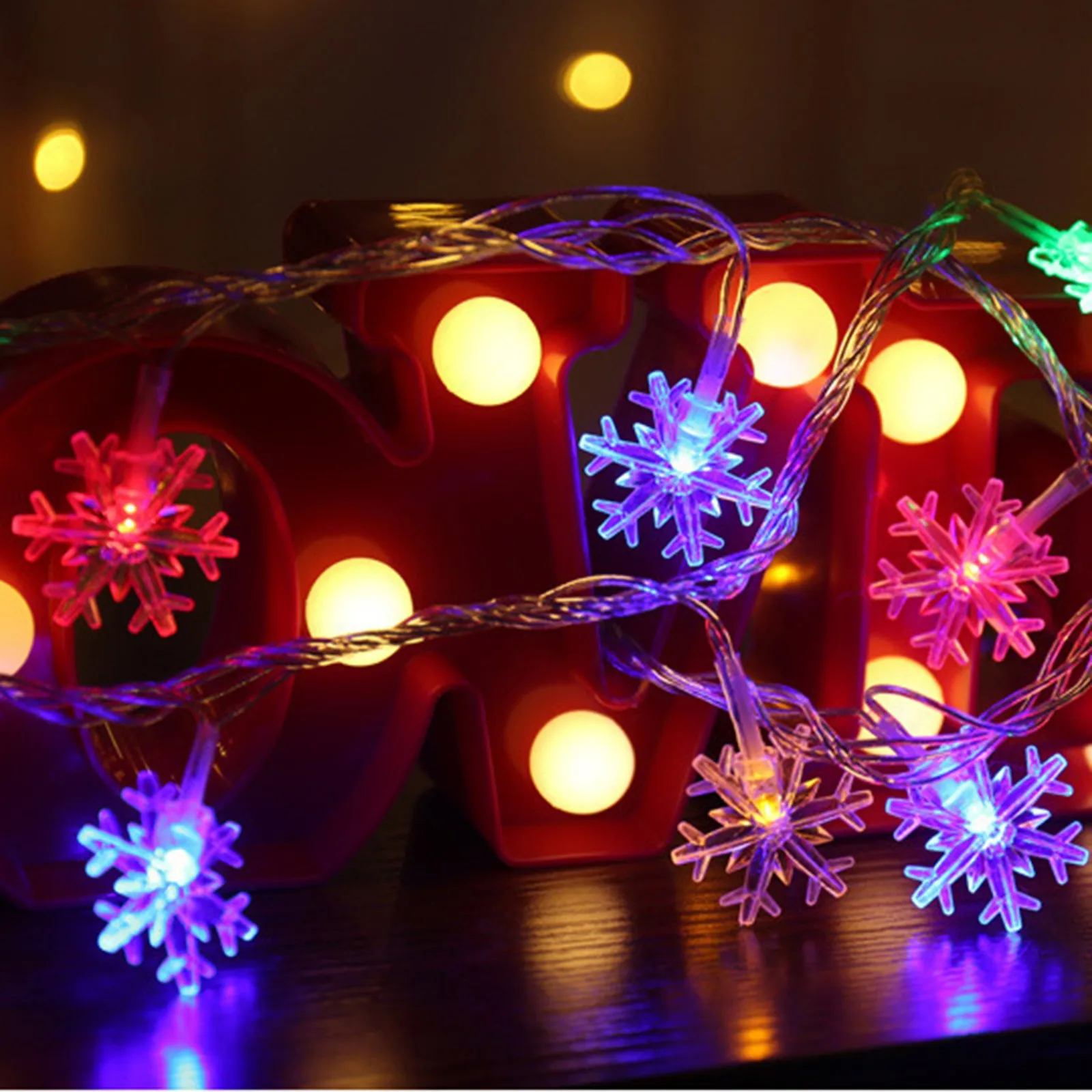 

Рождественская гирлянда со снежинками, украшения, зимний Сказочный декор, Рождественская гирлянда со снежинками, подарки для девочек 16-18