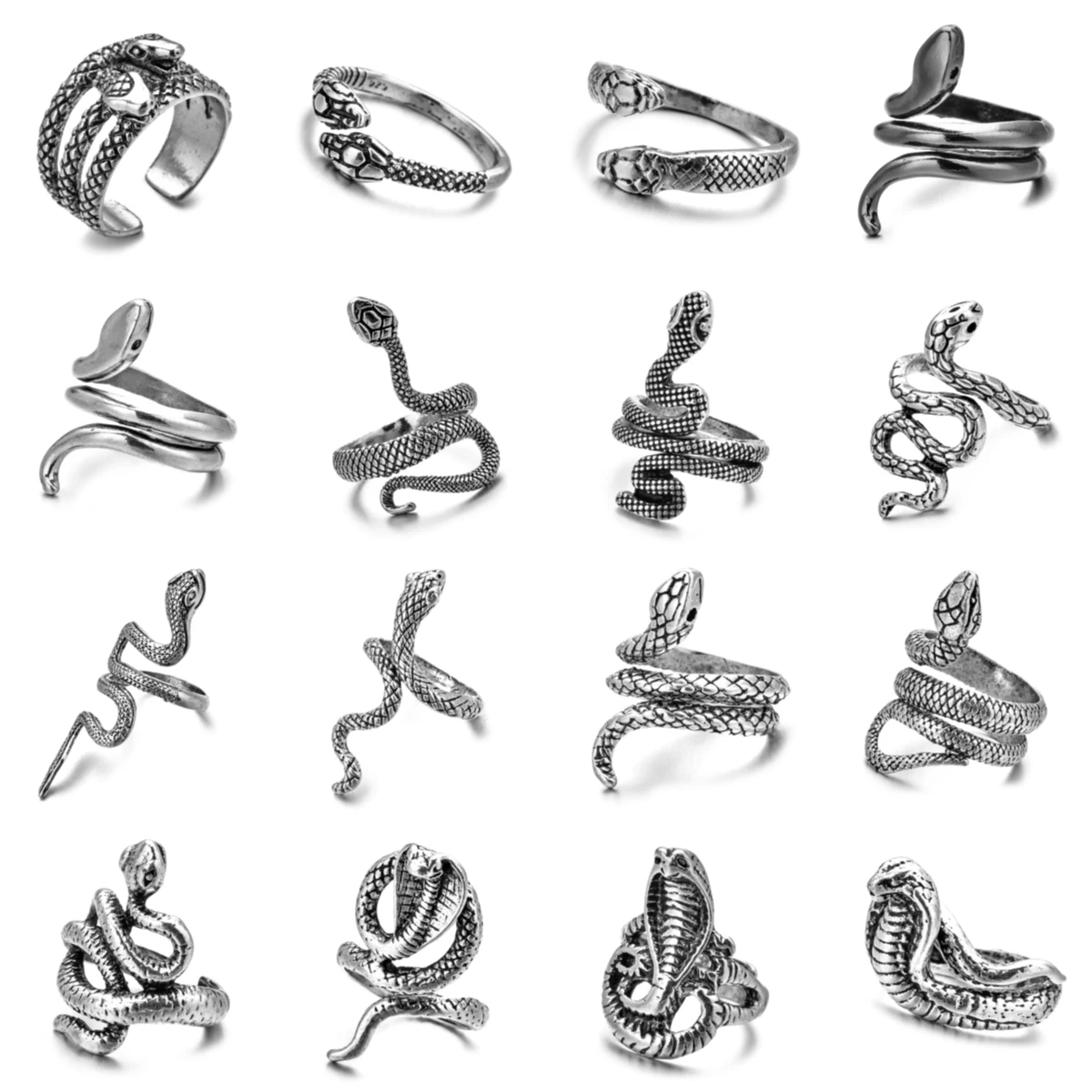 Женское Винтажное кольцо в стиле хип-хоп | Украшения и аксессуары