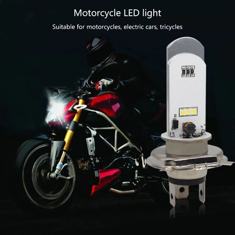 

1 шт. H4 9003 светодиодная фара 12 В мотоциклетная противотуманная фара 15 Вт 6000 лм K Водонепроницаемая фара для автомобиля грузовика мотоцикла во...