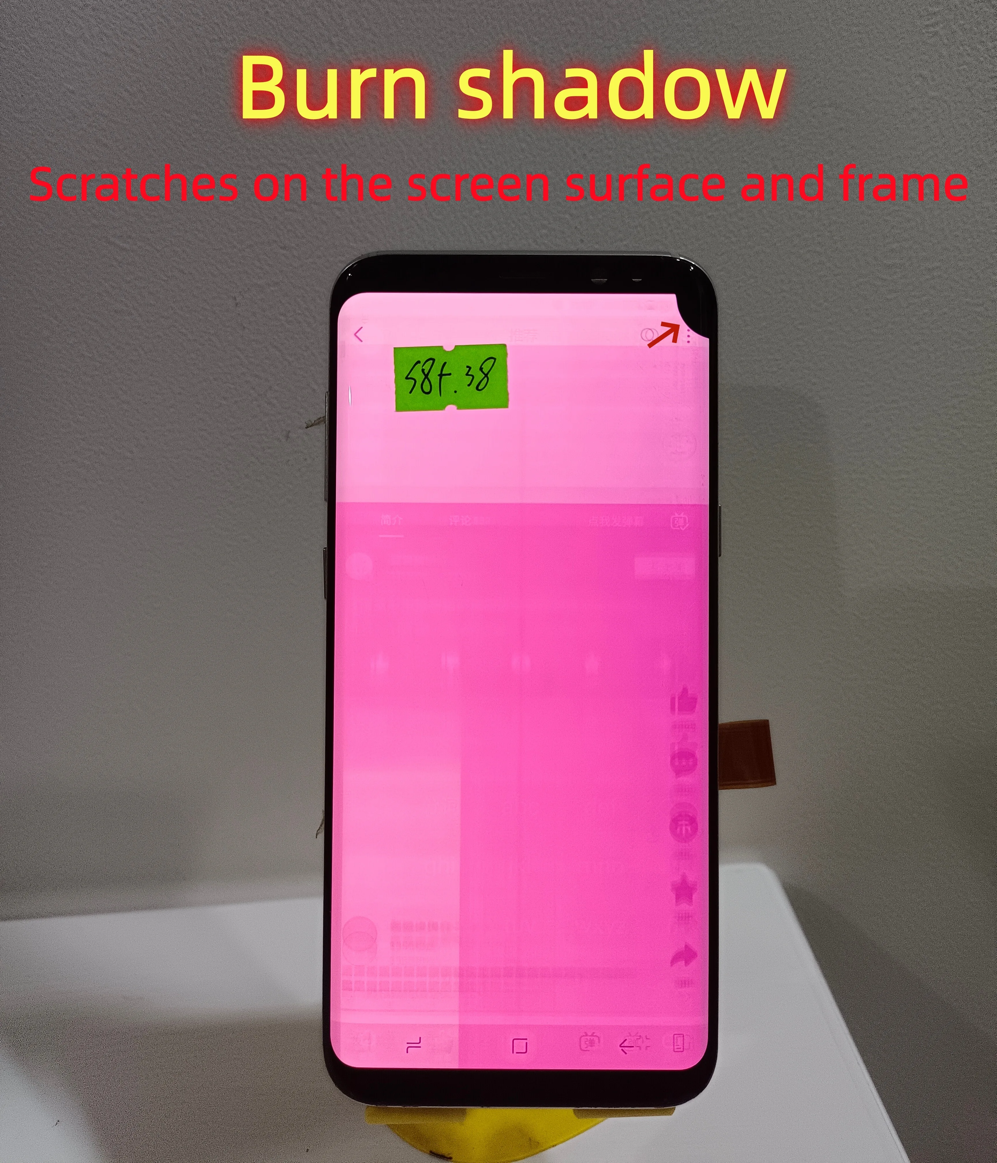 100% протестированный AMOLED-дисплей для Samsung Galaxy S8+ S8 Plus 6.2 дюйма G955 G955F, сенсорный экран, дигитайзер, ЖК-дисплей с дефектами (art.: 3920db025ada0) - 3920db025ada0