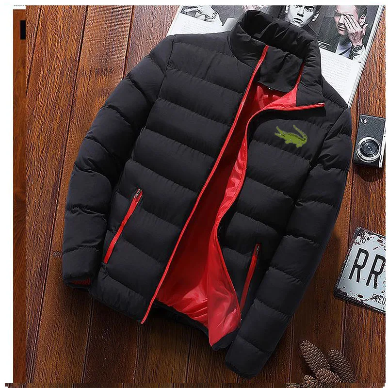 New Hot Sale Wholesale Direct Selling Men's Parka Coat Jacket Winter Men's Casual Windproof Cotton Quilted Down Jacket