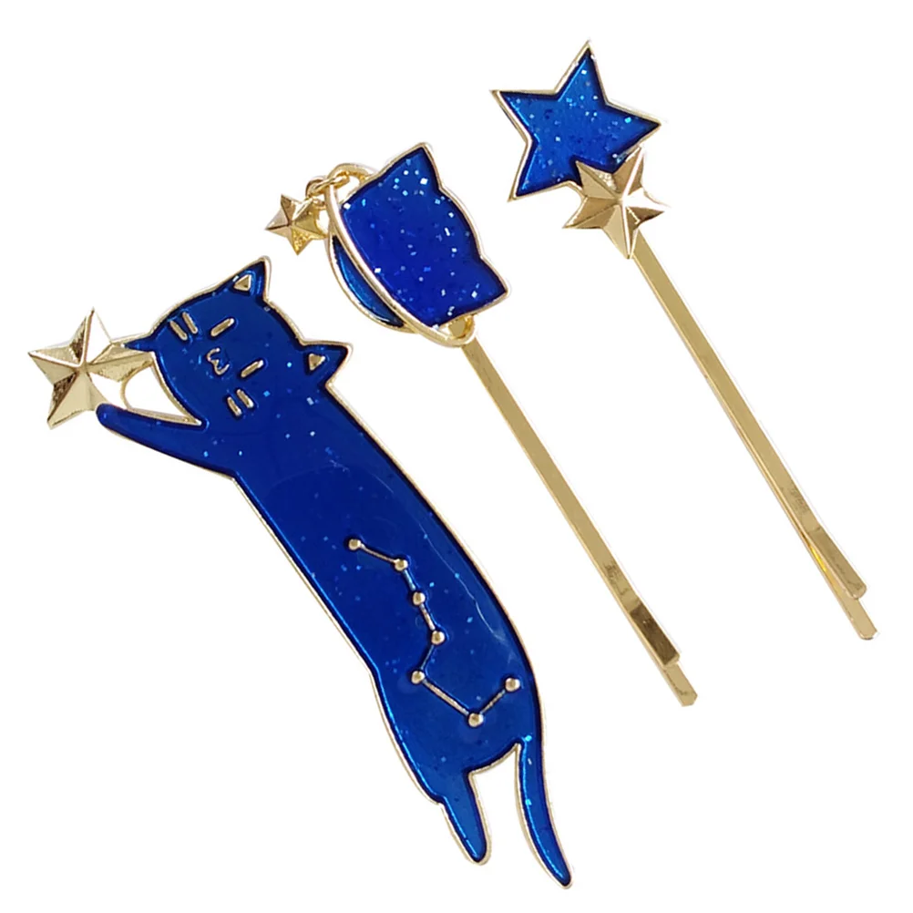 

Hair Animal Clips Bobby Pin Accessories Alloy Clip Star Sidebarrette Girls Metal