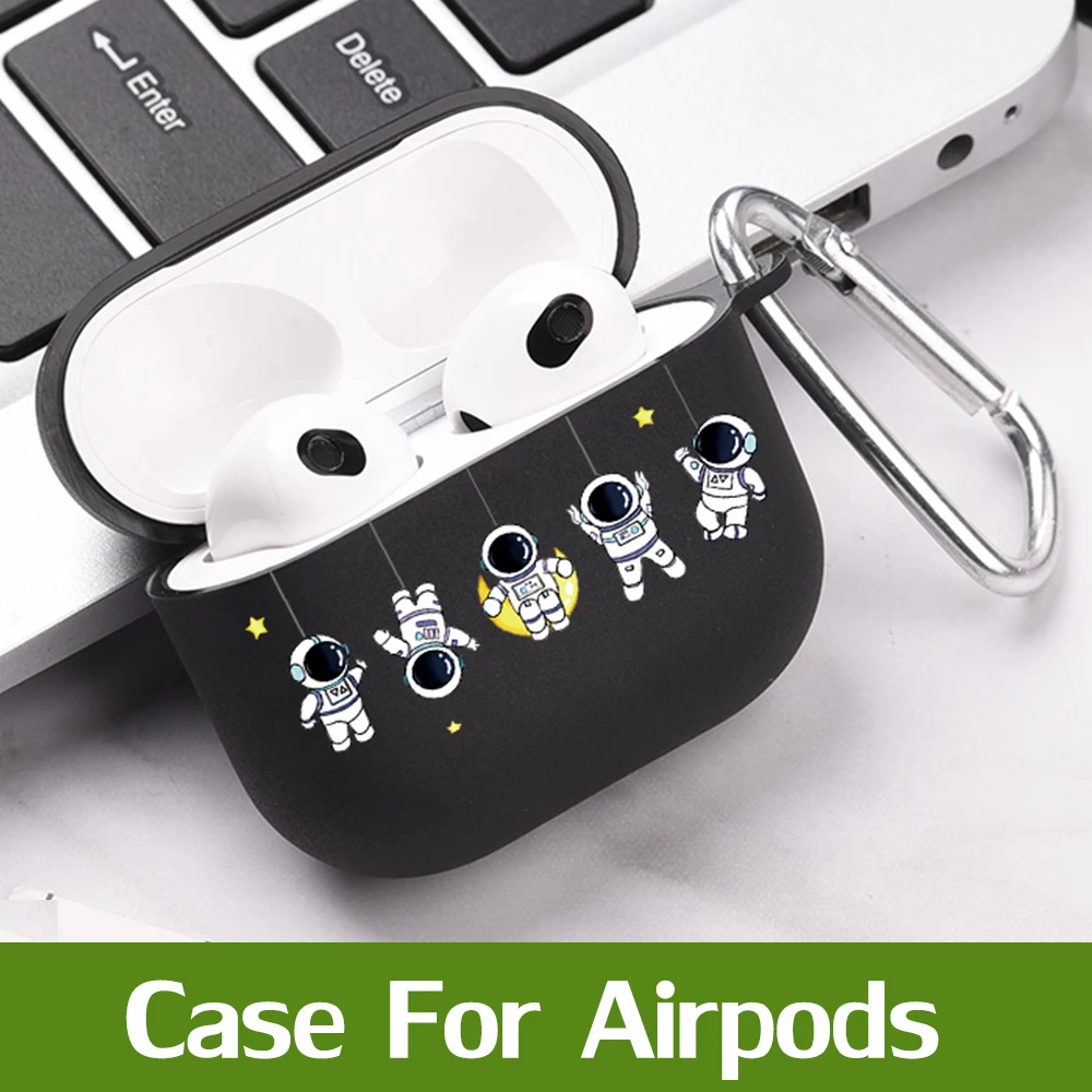 

Cover For Airpods 3 Astronaut Soft Silicone Case For Apple Airpods 3 Pro 2 1 Planet Case for Airpods Pro 3 2 1 Airpod 3 Pro Case