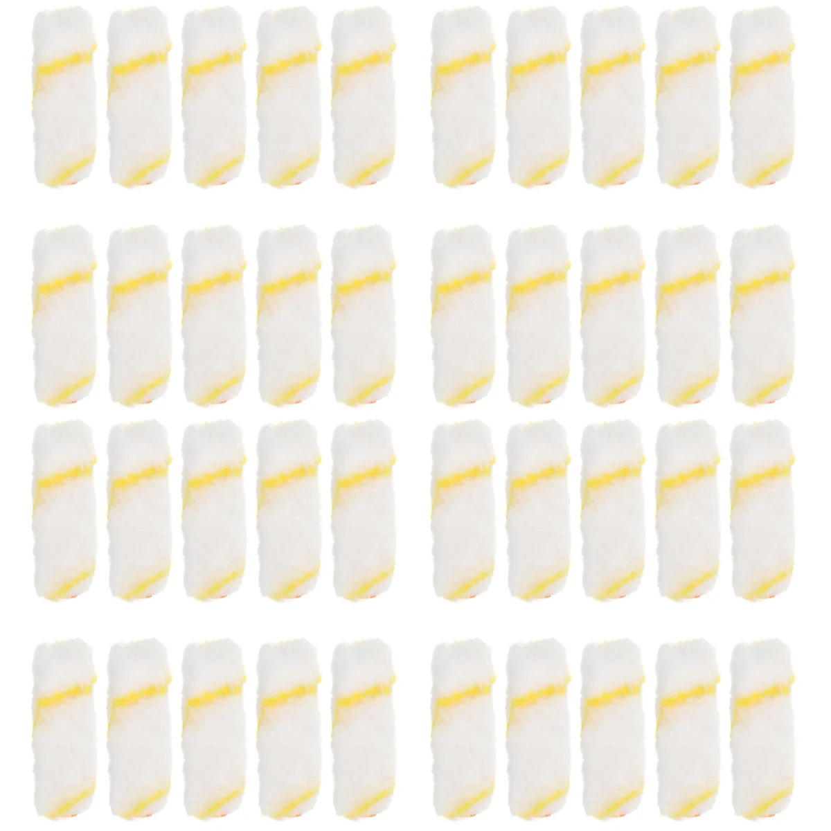 

40 pcs Roller Small Roller Brush Nap Tool Cabinet Wall Painting Supply