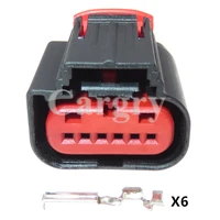 1 set 6p automobile throttle pedal plug 1438153 5 car accelerator pedal position sensor unsealed wiring socket for ford