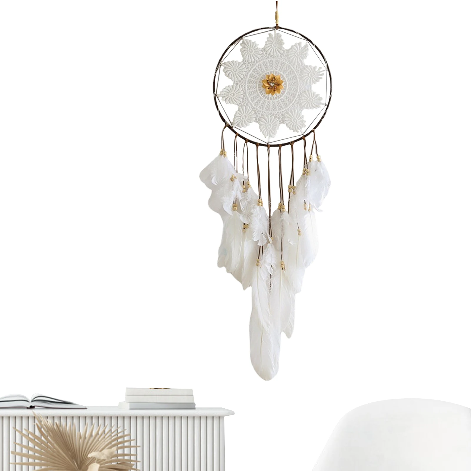 

Dream Catchers Handmade Plume Boho Dream Catcher Wall Art For Room Decor Stylish Dreamcatcher Wall Decorations Party Blessing