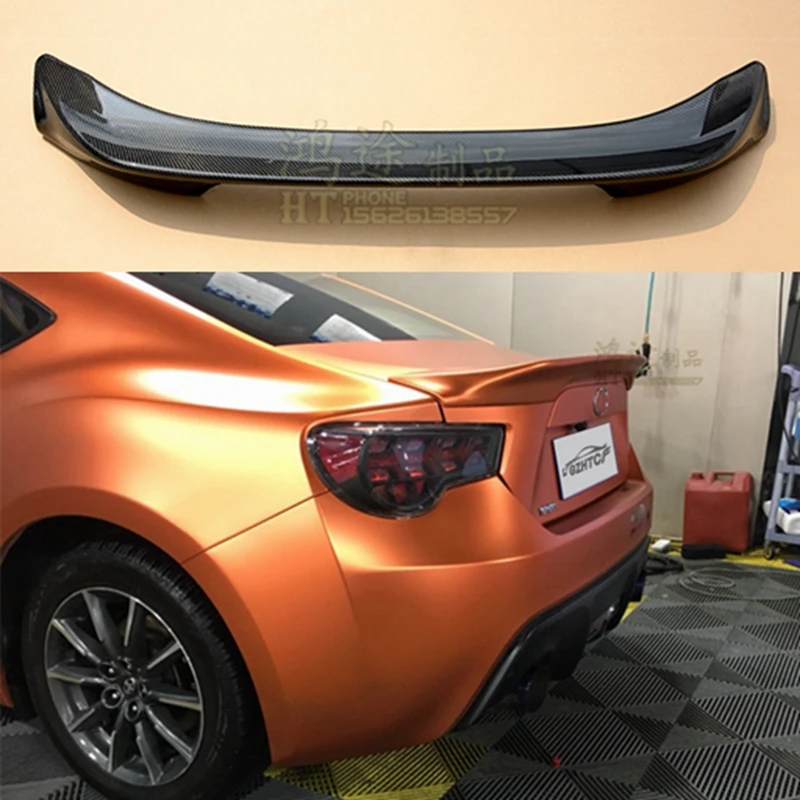 

Carbon Fiber / FRP Spoiler For Toyota GT86 Subaru BRZ 2012-2015 Rear Trunk Lip Trunk Cover