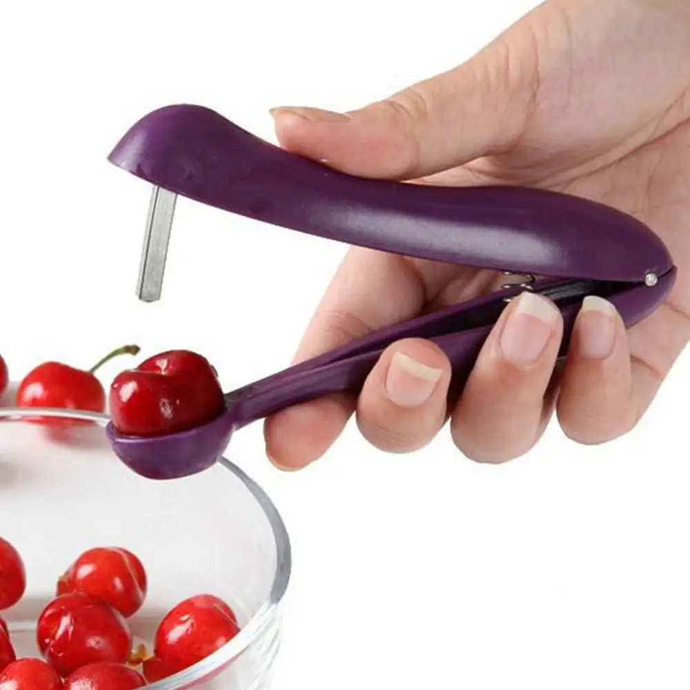 

Cherry Fruit Kitchen Pitter Remover Olive Corer Seed Remove Pit Tool Gadge Vegetable Salad Tools Kitchen Gadgets Accessories
