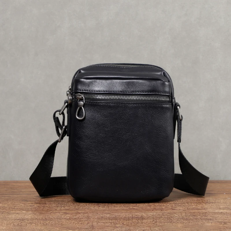 

Модные маленькие дизайнерские Наплечные сумки для мужчин, мессенджер из натуральной кожи, сумочка для телефона, мужские сумки через плечо