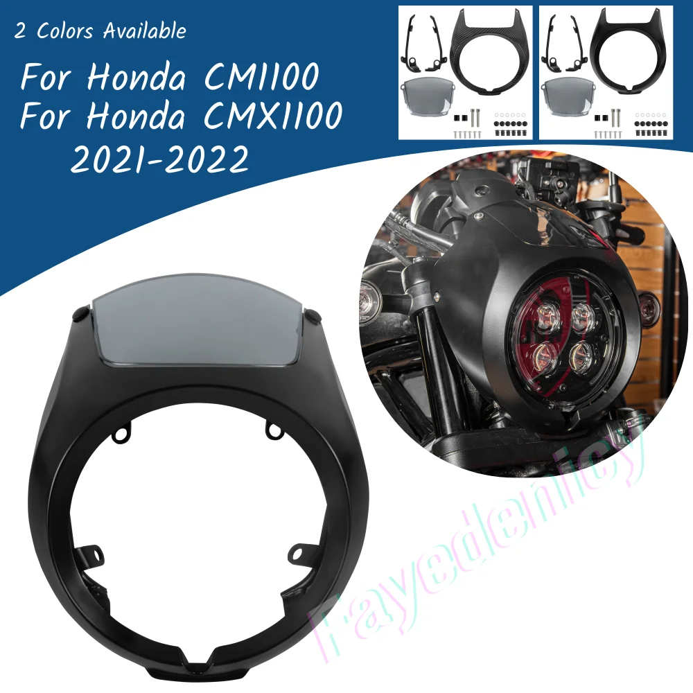 Обтекатель передней фары мотоцикла для Honda REBEL CM 1100 CMX 2021 CM1100 CMX1100 |