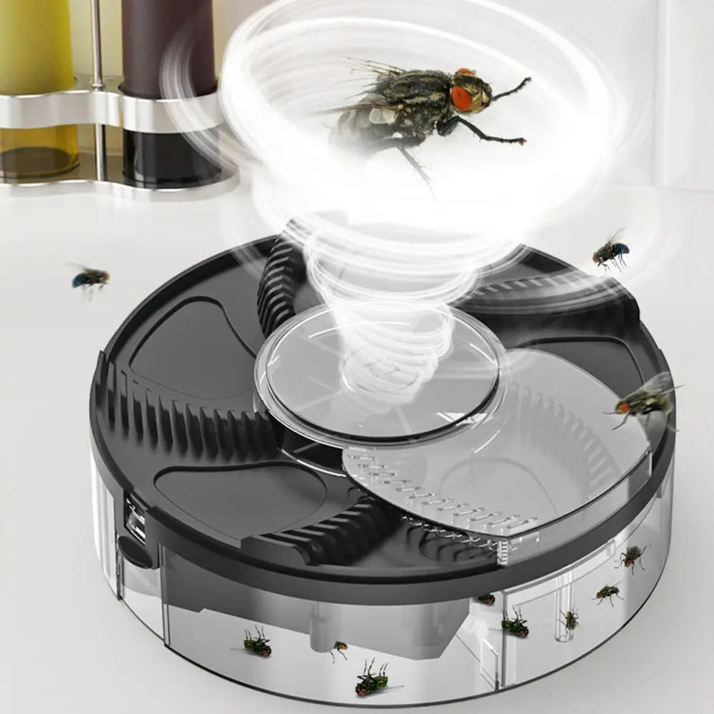 

Automatic Insect Pest Flytrap Home Kitchen Usb Flycatcher Safety Usb Insect Pest Catching Electric Fly Trap Upgraded Fly Killer