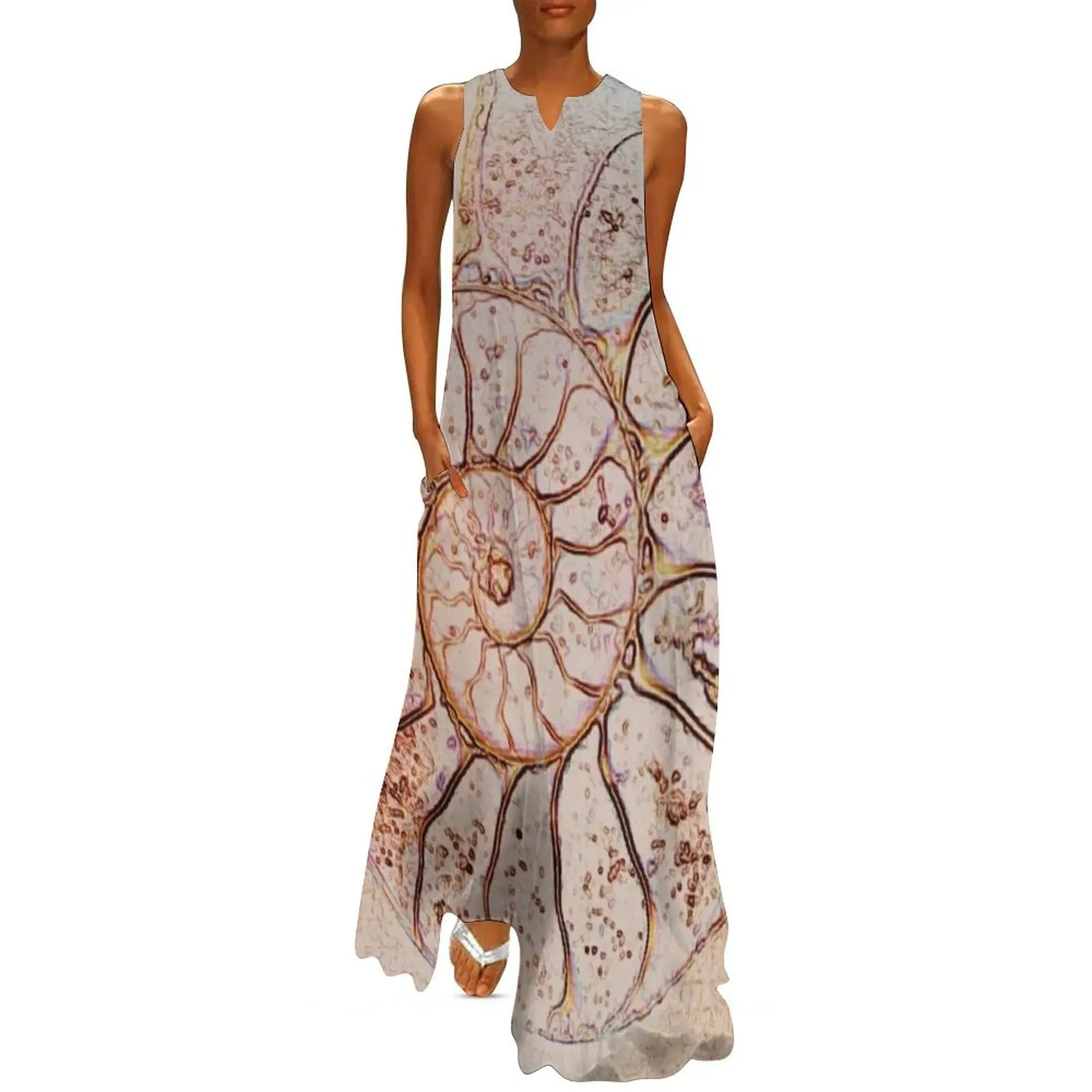 Женское платье из полиэстера