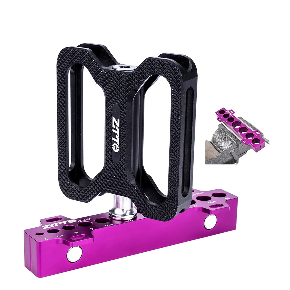 

ZTTO Bicycle Rear Suspension Shock Absorber Holder Front Fork Repair Clamp 5-28.6mm MTB Bike Shock Absorber Bracket Fixing Clip