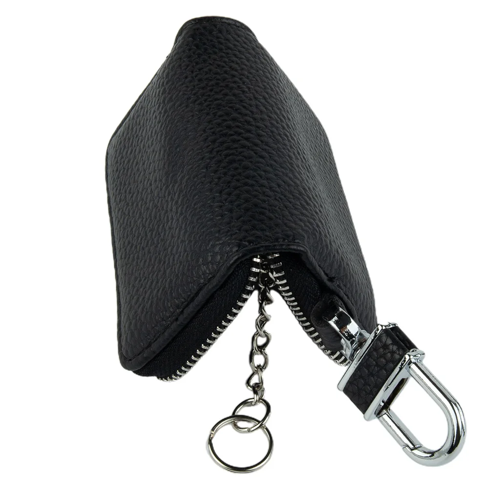 

Key Case Remote Key Cover For Auto Car SUV Offroad Car PU Leather Chain Holder Key Cover Holder Leather Remote