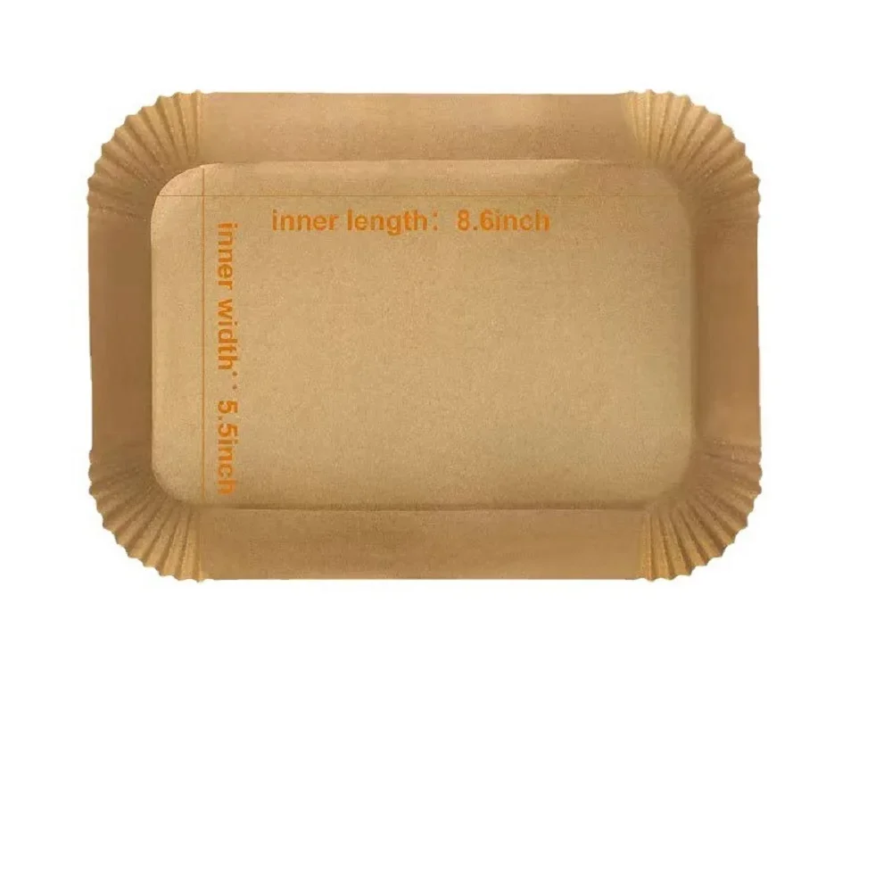 Одноразовая бумага для выпечки фритюрниц и грилей маслостойкий кухонный лист с