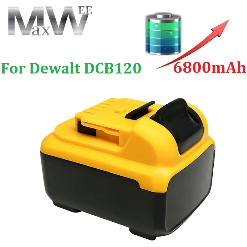 

6.0Ah Power Tool Battery For Dewalt 12V 6.8Ah MAX Li-ion DCB120 DCB121 DCB123 DCB125 DCD710 DCF813 DCF815 DCF610 DCB100 DCT410S