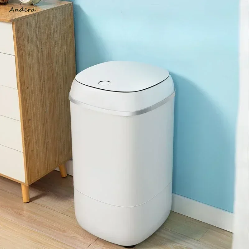 Semi-automatic Mini Washer - For Baby Clothes. Home Rental Dorm. Single Bucket.