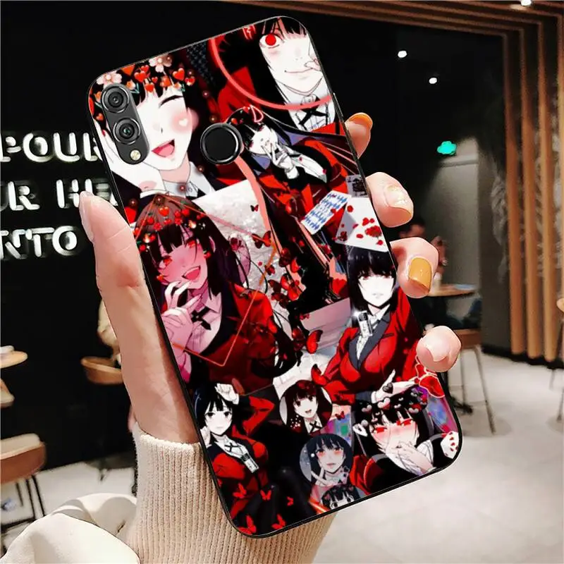 Anime Kakegurui Phone Case For Huawei honor 10Lite 10i 20 8x 10 for Honor 9lite 9xpro Back Coque