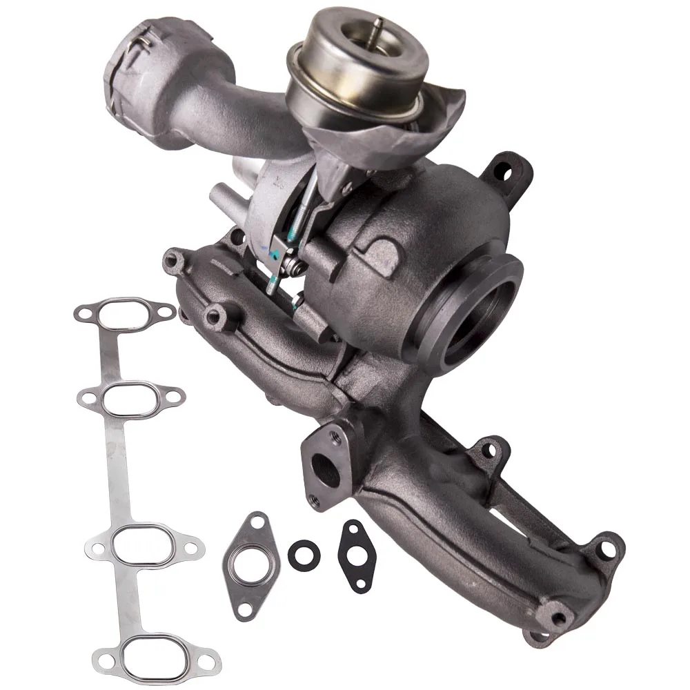 

Турбо GT1646V для audi a3 1,9 TDI 751851 77 кВт 105 HP BJB двигатель + коллектор 03G253014F 03G253014FX 03G253014FV