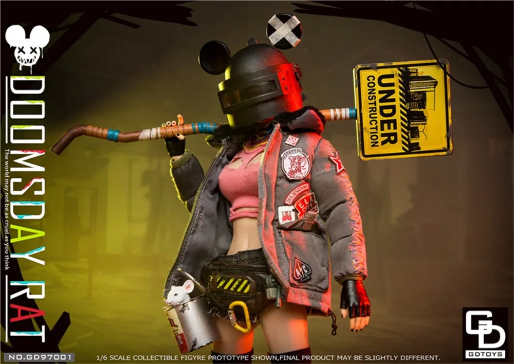 16 GDTOYS GD97001 DoomsdayRat женщина девушка воин мышь полный набор подвижная фигурка подарок для фанатов коллекционировать (art.: 3920ca3f38405) - 3920ca3f38405