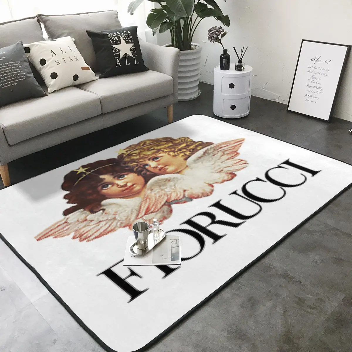 Fiorucci минимализм плюшевые диваны для гостиной большие Коврики спальни