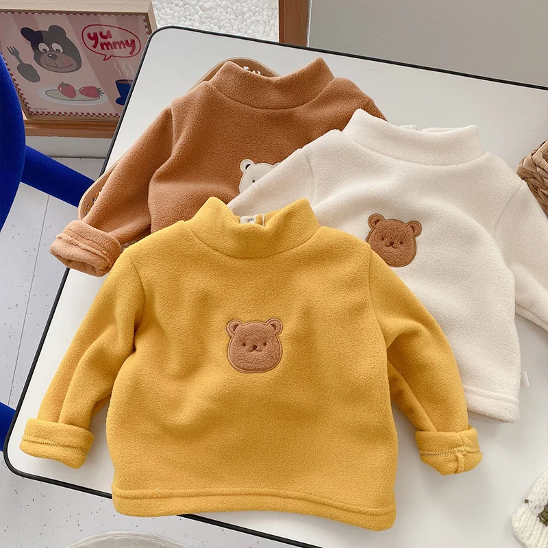 Newborn Girls Sweatshirt Cotton T Shirt Tops Autumn Winter Clothing Children Toddler Baby Clothes for Boy Kids Casual Christmas