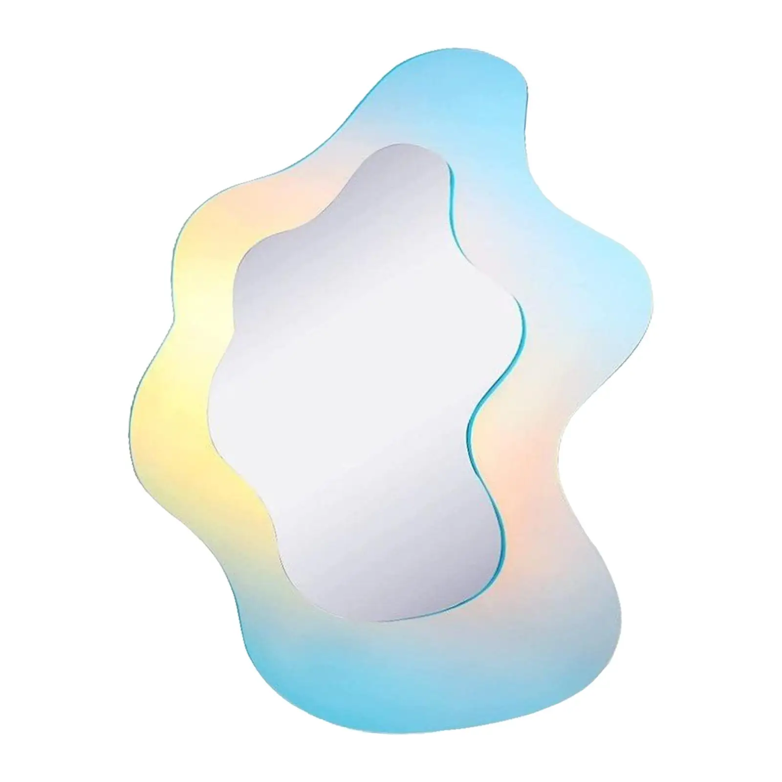 

Волнистое акриловое зеркальное декоративное зеркало для гостиной