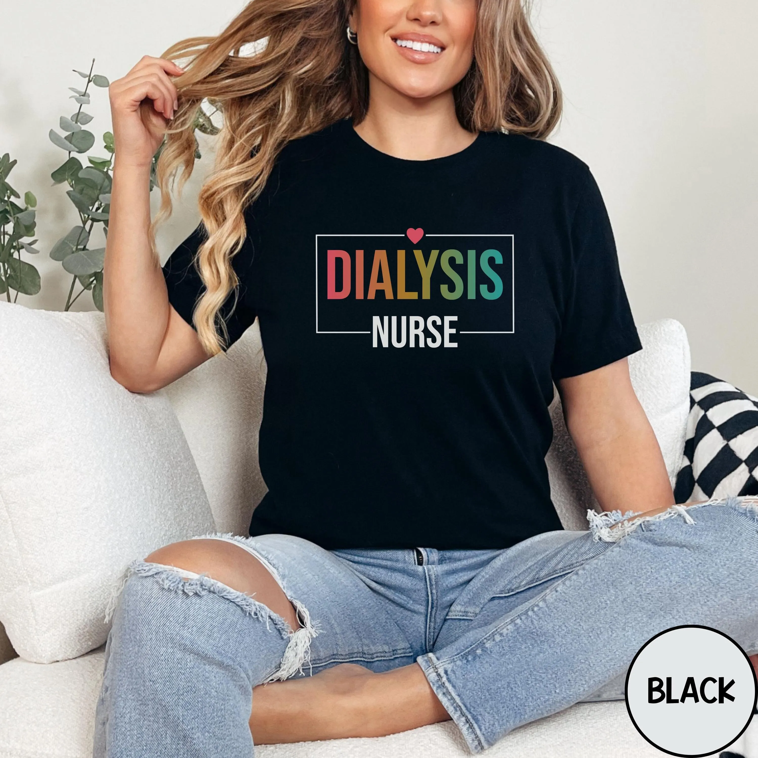 Футболка PEDRAZA Нефрологический отряд для медсестер