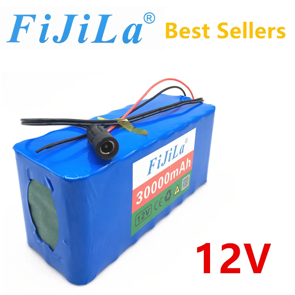 

18650 batterie 12V30000mAh batterie pack 18650 lithium-batterie schutz bord 12v 30000mAh für inverter miner + 12,6 V2A ladegerät