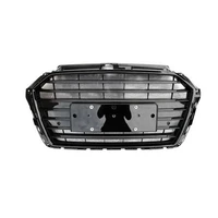 for audi a3s3 2017 2018 2019 2020 car accessory front bumper grille centre panel styling upper black grill for s 3 style