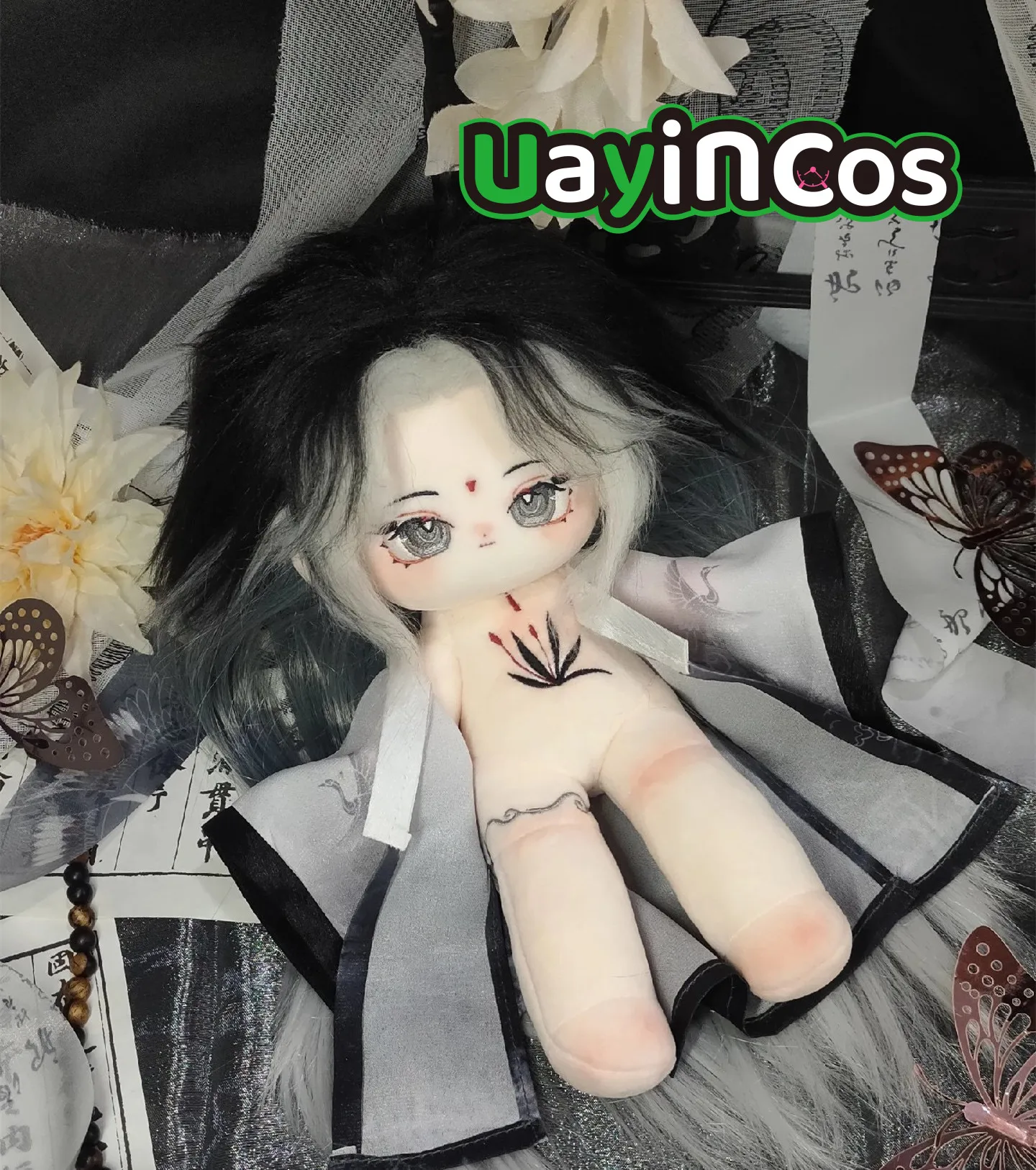 Мягкие плюшевые фигурки Monster He que No 30 см мягкие хлопковые куклы очаровательные