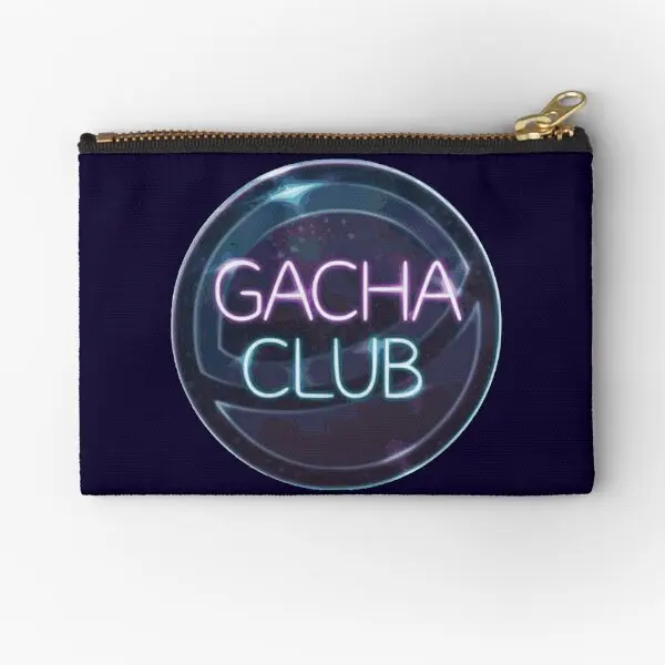 

Кармашки на молнии Gacha Club, кошелек для мужчин, монет, денег, чистая маленькая сумка для хранения, упаковка, нижнее белье, носки, карманные трусики, женские ключи