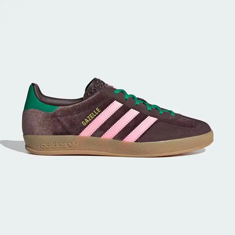 Фото Женские повседневные кроссовки Adidas Samba Style, комплект из двух пар, с велюровым верхом, в ретро-стиле JI2713/JI2714 №5